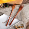 Japanese Tableware Stirring Wood Fork