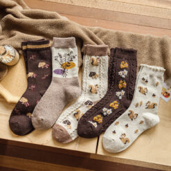 Retro Cute Sweet College Style Women's Tube Socks