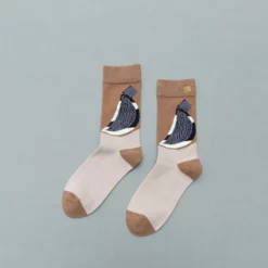 Funky Chic Graffiti Women Cotton Socks