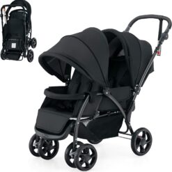  Foldable Tandem Stroller