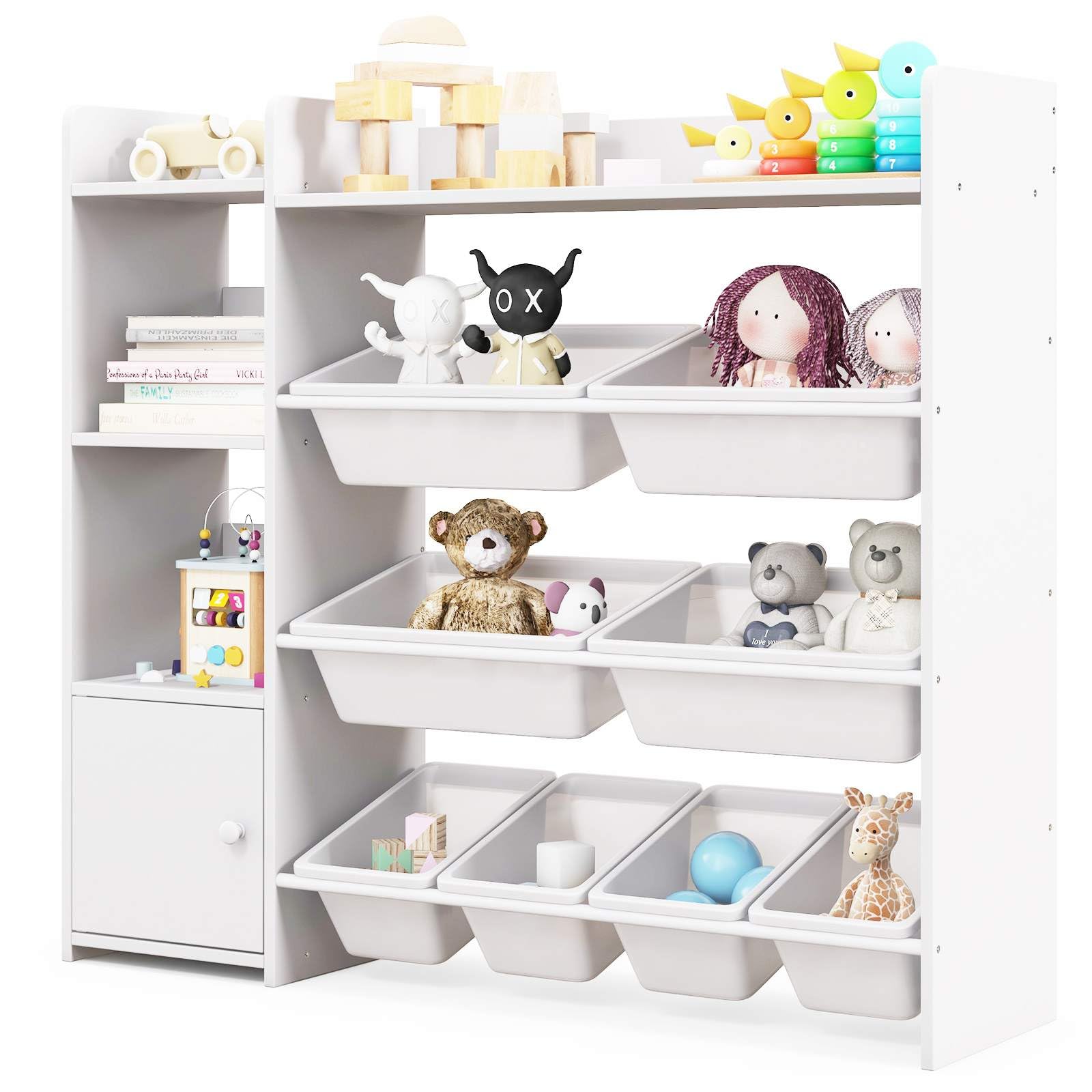 HONEY JOY Kids Bookshelf, Toy Storage Organiser