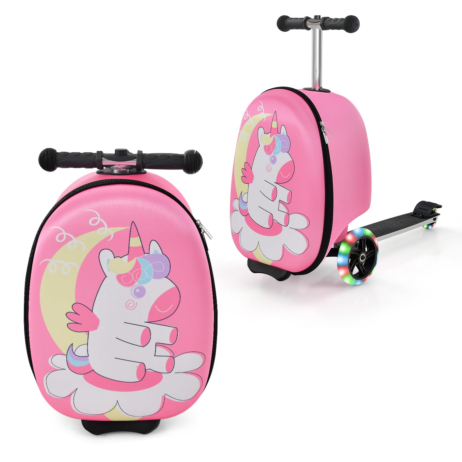  Kids Ride-on Suitcase Scooter